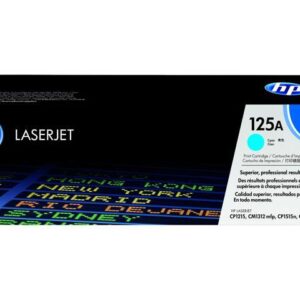HP 125A LaserJet Toner Cartridge - Cyan