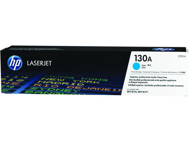 HP 130A LaserJet Toner Cartridge - Cyan