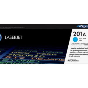 HP 201A LaserJet Toner Cartridge - Cyan