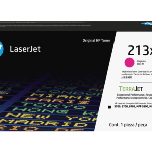 HP 213X TerraJet High Yield LaserJet Toner Cartridge - Magenta W2133X
