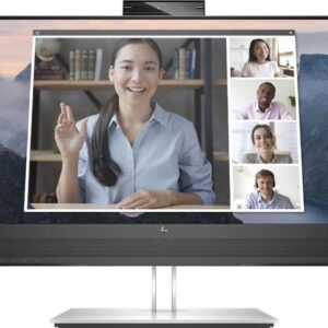 HP 24" (23.8" Viewable) IPS FHD IPS Conferencing Monitor 5 ms GtG (with overdrive) D-Sub, HDMI, DisplayPort, USB Flat Panel E24mv G4