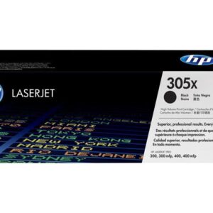HP 305X High Yield LaserJet Toner Cartridge - Black