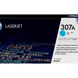 HP 307A LaserJet Toner Cartridge - Cyan