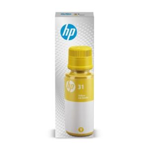 HP 31 70-ml Yellow Original Ink Bottle, 1VU28AN