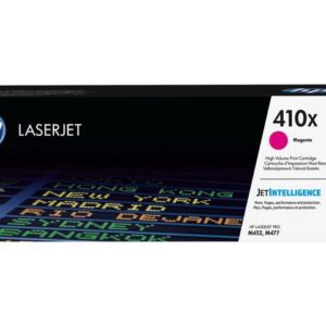 HP 410X High Yield LaserJet Toner Cartridge - Magenta
