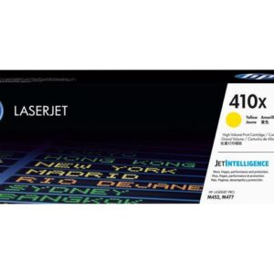 HP 410X High Yield LaserJet Toner Cartridge - Yellow