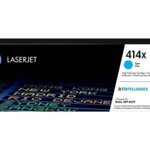 HP 414X High Yield LaserJet Toner Cartridge - Cyan