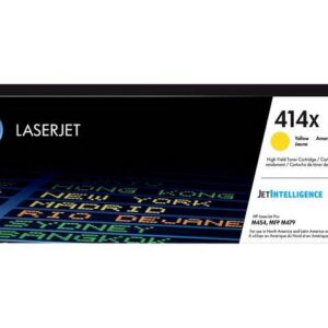 HP 414X High Yield LaserJet Toner Cartridge - Yellow