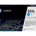 HP 507A LaserJet Toner Cartridge - Cyan