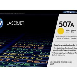HP 507A LaserJet Toner Cartridge - Yellow