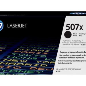 HP 507X High Yield LaserJet Toner Cartridge - Black