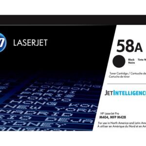 HP 58A Black Original LaserJet Toner Cartridge, ~3,000 pages, CF258A