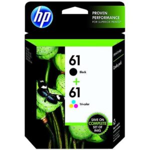HP 61 Ink Cartridge - Combo Pack - Black/Cyan/Magenta/Yellow