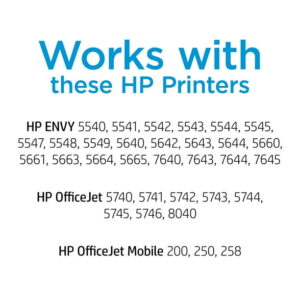 HP 62XL Black/62 Tri-Color Ink Cartridges, N9H67FN, 2/Pack