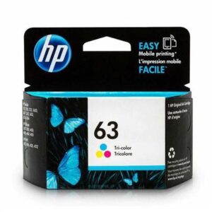 HP 63 Ink Cartridge - Cyan/Magenta/Yellow