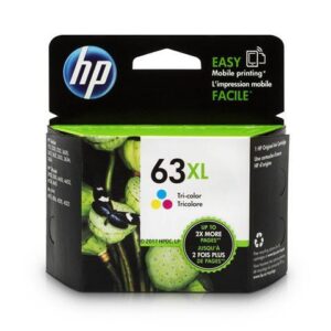 HP 63XL High Yield Ink Cartridge - Cyan/Magenta/Yellow
