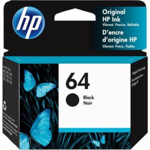 HP 64 Ink Cartridge - Black - OEM