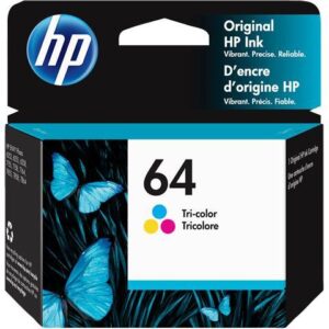 HP 64 Ink Cartridge - Cyan/Magenta/Yellow - OEM