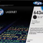 HP 643A LaserJet Toner Cartridge - Black