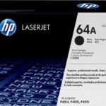 HP 64A LaserJet Toner Cartridge -Black 10,000 Page Print Yield (CC364A)