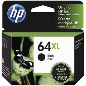 HP 64XL High Yield Ink Cartridge - Black - OEM