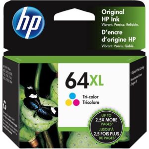 HP 64XL High Yield Ink Cartridge - Cyan/Magenta/Yellow - OEM