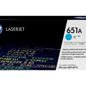 HP 651A - CE341A - 1 x Cyan - Toner cartridge - For LaserJet Enterprise 700 MFP M775dn, 700 MFP M775f, 700 MFP M775z, 70