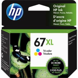 HP 67XL 3YM58AN#140 High Yield Tri-color Original Ink Cartridge Tri-Color