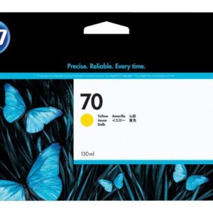 HP 70 Vivera Ink Cartridge - Yellow