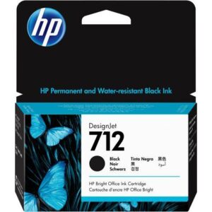 HP 712 3ED70A Black Original Ink Cartridge