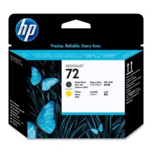 HP 72 (C9384A) Printhead For HP Designjet T610 and T1100 printers Matte Black and Yellow
