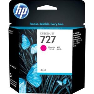 HP 727 300-ml Magenta DesignJet Ink Cartridge, F9J77A