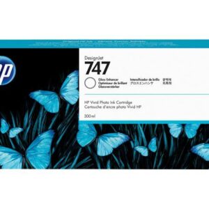 HP 747 - 300 ml - gloss enhancer - original - DesignJet - ink cartridge 747 300-ml Gloss Enhancer Ink Crtg