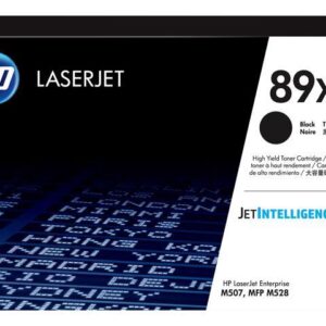 HP 89X High Yield LaserJet Toner Cartridge - Black