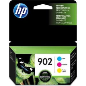 HP 902 3-Pack CMY(3) Original Ink Cartridge Combo, Per cartridge: ~315 pages