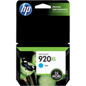 HP 920XL High Yield Ink Cartridge - Cyan