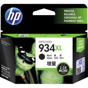HP 934XL High Yield Black Original Ink Cartridge C2P23AN, ~1,000 pages,