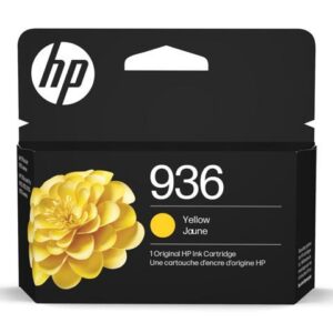 HP 936 Yellow Original Ink Cartridge, ~800 pages, 4S6V1LN