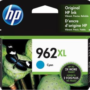 HP 962XL High Yield Ink Cartridge - Cyan