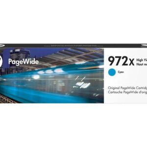 HP 972X High Yield Ink Cartridge - Cyan