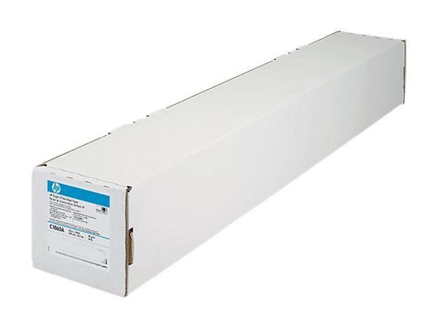 HP C1860A Bright White Inkjet Paper - 24.00" x 150.00 ft. Paper C1860A for HP Designjets - 1 Roll