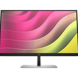 HP E24t G5 23.8" FHD Touch Monitor 16:9 Response Time 5ms GtG Refresh Rate 75Hz Brightness 300 nits VESA Mount, Height, Pivot, Tilt, and Swivel USB-A