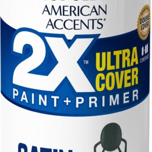 Hunt Club Green, Rust-Oleum American Accents 2X Ultra Cover Satin Spray Paint- 12 oz