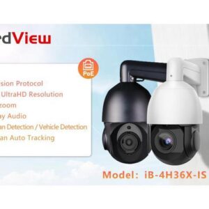 iBirdView Protocol 8MP 36x Zoom 2-way Audio IP66 POE IP PTZ Camera White