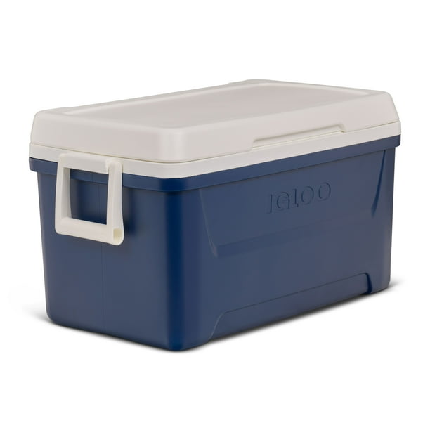 Igloo 48 QT Laguna Hard Sided Ice Chest Cooler, Navy