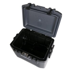 Igloo 52 QT Overland Ice Chest Cooler with Wheels, Gray