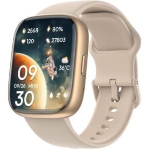 IHDAPP Smart Watch, Alexa Built-in Smartwatch(Answer/Make Calls),1.83" HD Fitness Tracker,IP68 Waterproof 100+ Sport Mode Activity Tracker,Heart Rate