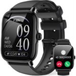 IHDAPP Smart Watch for Men Women - 1.85" Fitness Tracker Watch with Answer/Make Calls, Heart Rate Sleep Monitor, 111+ Sports, Step Counter, IP68