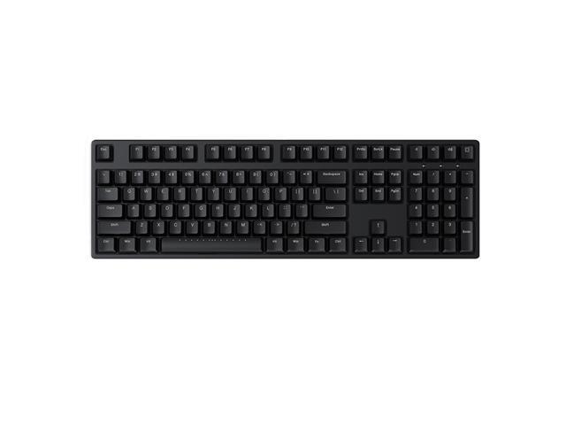 iKBC Typeman W210 Daul Modes (Wired+5.0 Bluetooth) 108 keys PBT Keycaps Mechanical Gaming Keybaord-Cherry MX Blue(Black)