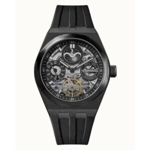 Ingersoll The Broadway Moonphase Dual Time Skeleton Dial I12908 50M Mens Watch